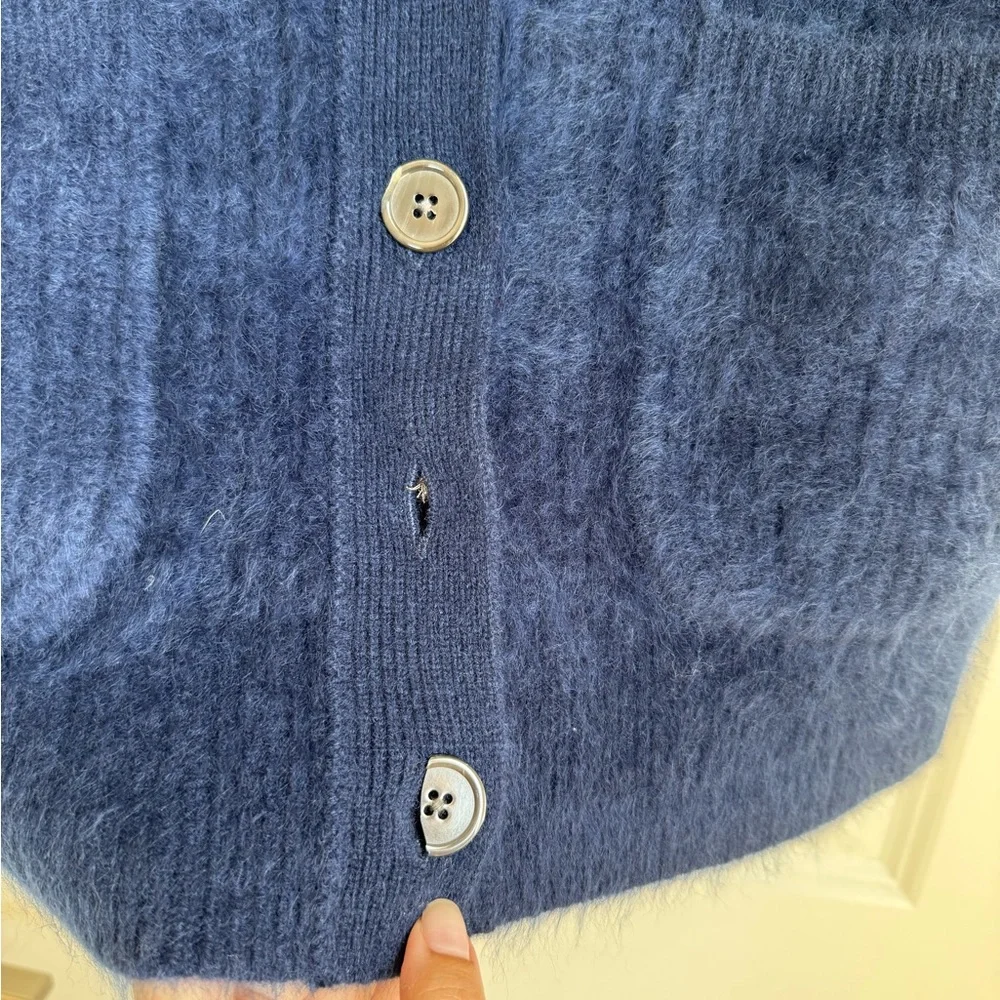 NWT J Crew Spring Street Cashmere Oversized Cardigan Sweater Size XXS - Picture 5 of 8